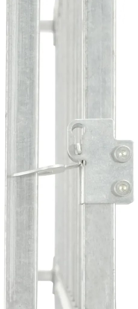 Canil de exterior com telhado 150x150x200 cm