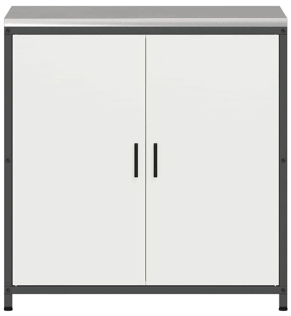 Armário de Armazenamento para Cozinha Branco 60 x 50 x 92 cm