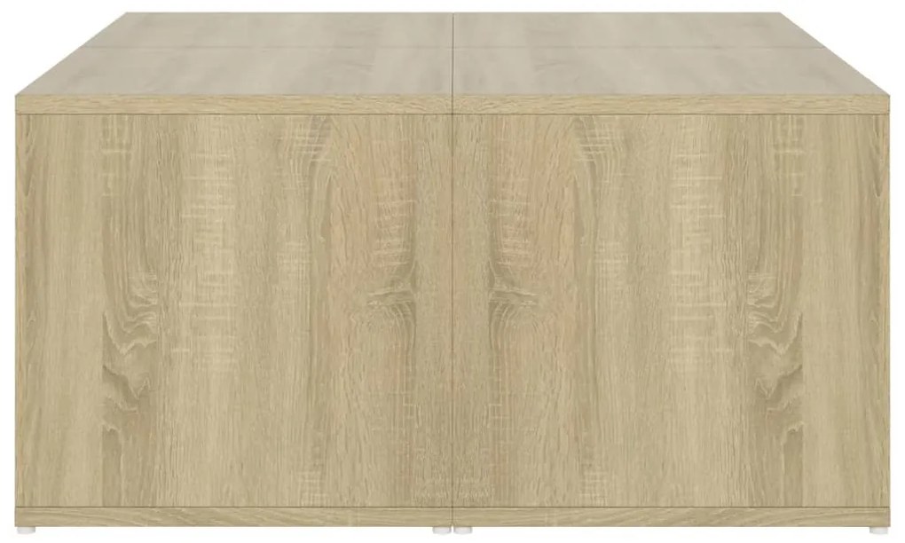 Mesas de centro 4 pcs derivados de madeira carvalho sonoma