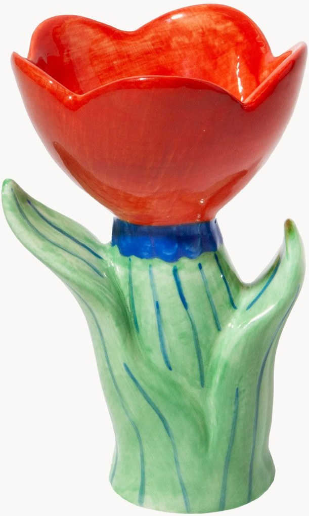 Jarra de cerâmica Bloom, Alt 15 cm