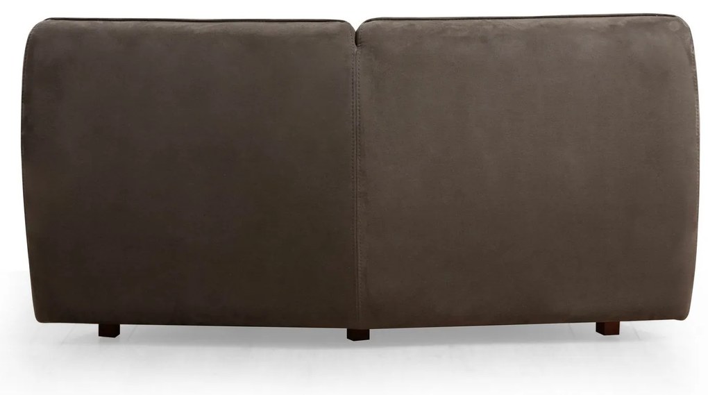 Sofá de Canto Mentis – Castanho – 360x108x79 cm