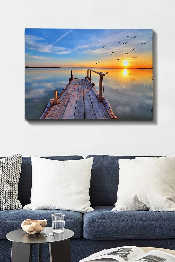 Pintura Decorativa em Tela 111732092 – Multicolor – 70 x 100 cm