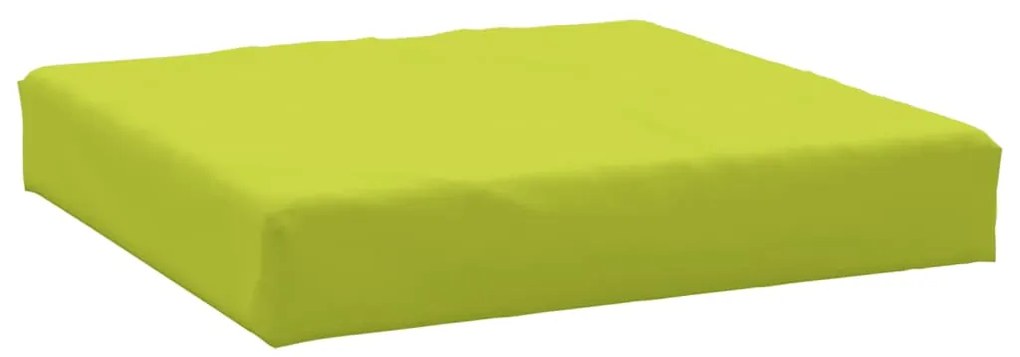Almofadões p/ móveis paletes 3pcs tecido oxford verde brilhante