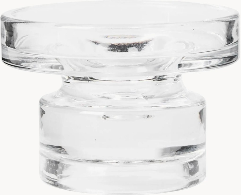 Castiçal de vidro Petra