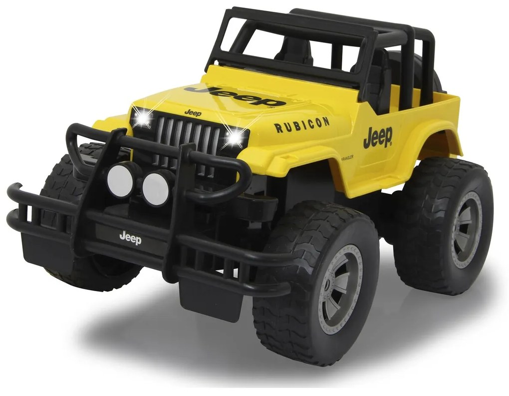 Jeep Wrangler Rubicon Telecomandado 1:14 2,4GHz Amarelo