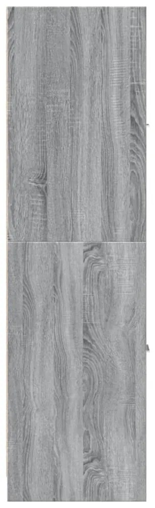 Armário boticário 30x41x144,5cm derivados madeira cinzento sonoma