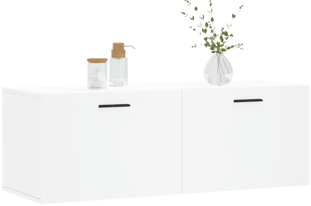 Armário parede 100x36,5x35 cm derivados de madeira branco