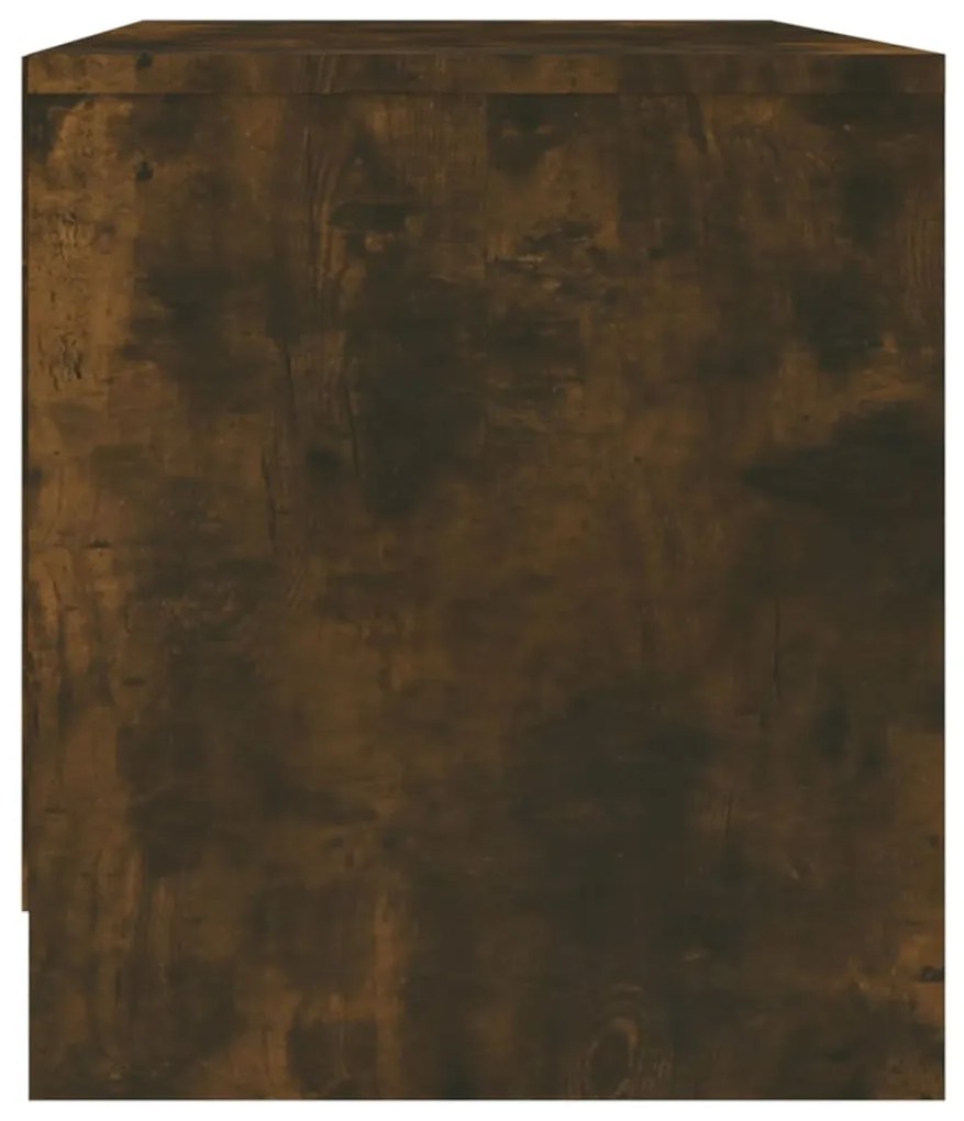 Móvel de TV 90x35x40 cm derivados de madeira carvalho fumado