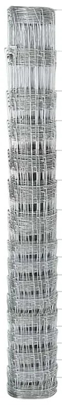 Postes de Cerca 22 pcs U-Channel 120 cm Aço Galvanizado