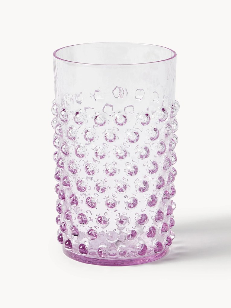 Copos artesanais Hobnail, 6 uni.