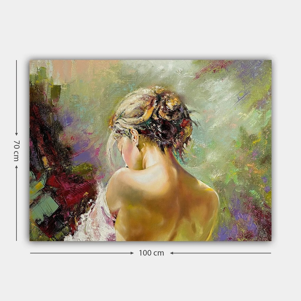 Quadro Decorativo em Tela 16423069_70100 – Multicolor – 70 x 100 cm