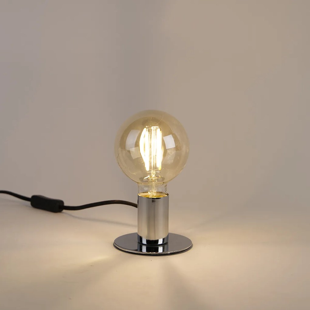 Conjunto de 3 lâmpadas LED inteligentes E27 Dim to Warm G95 Goldline 7W 806lm 1800K - 3000K