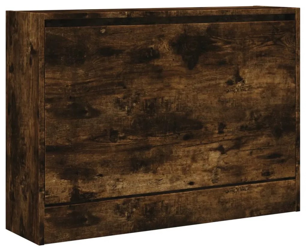 Sapateira 80x21x57 cm derivados de madeira carvalho fumado