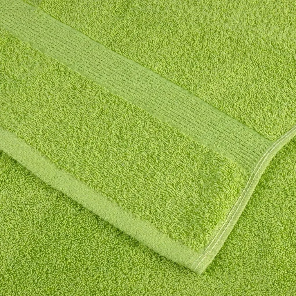Toalhas de mãos premium SOLUND 2pcs 50x100cm 600gsm verde maça