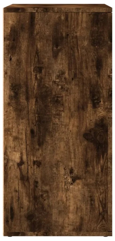 Aparadores 2 pcs 79x38x80 cm derivados madeira carvalho fumado