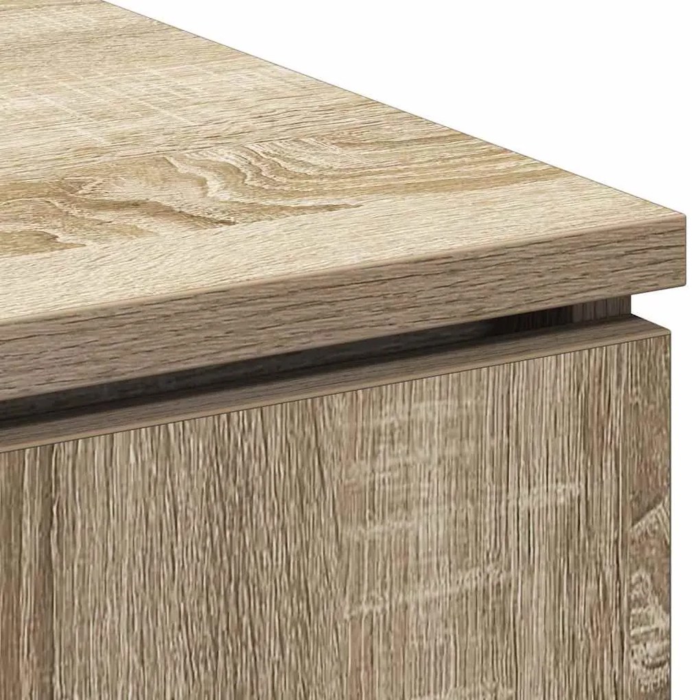 Cabinet de TV Carvalho Sonoma 100x38x49 cm Madeira de Engenharia