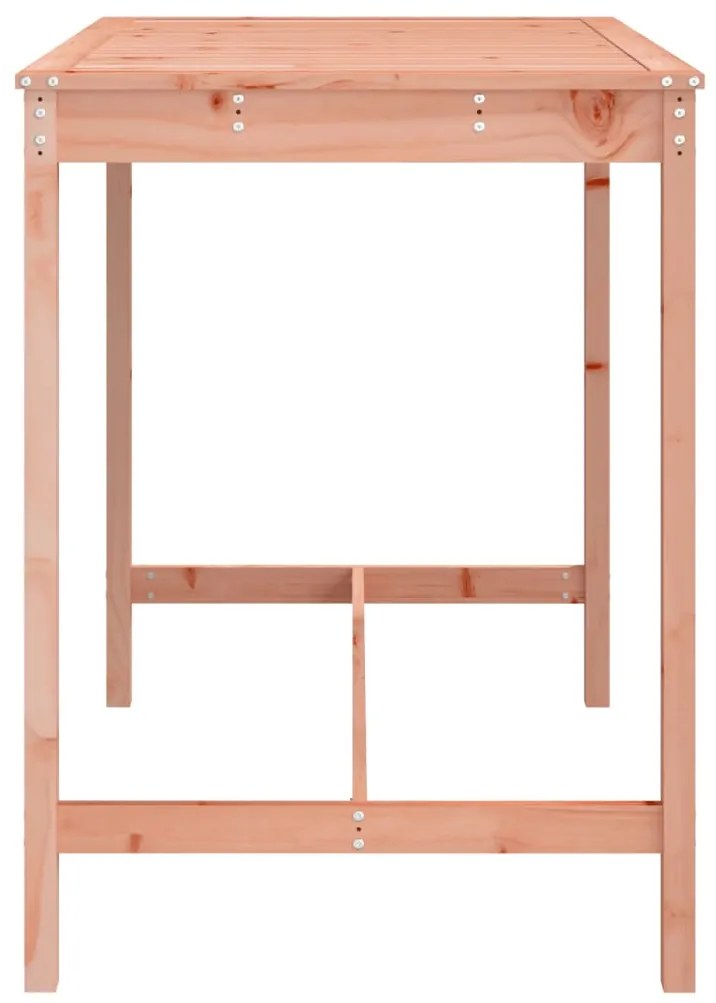 Mesa de jardim 121x82,5x110 cm madeira de douglas maciça