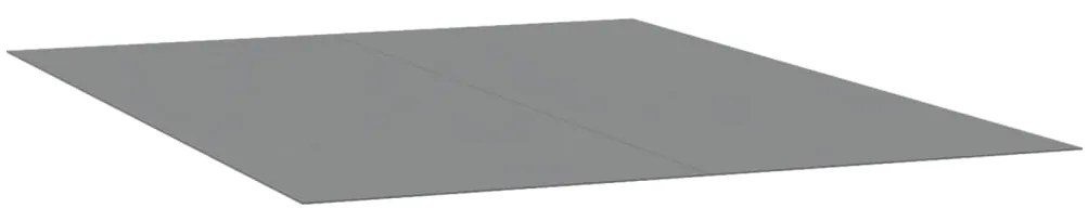 Pano para chão de piscinas 300x220 cm poliéster geotêxtil cinza