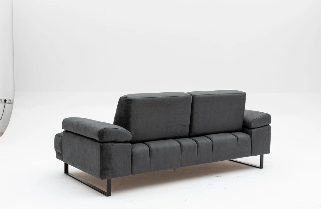 Sofá-Cama 2 Lugares Mustang – Antracite – 199x99x83 cm