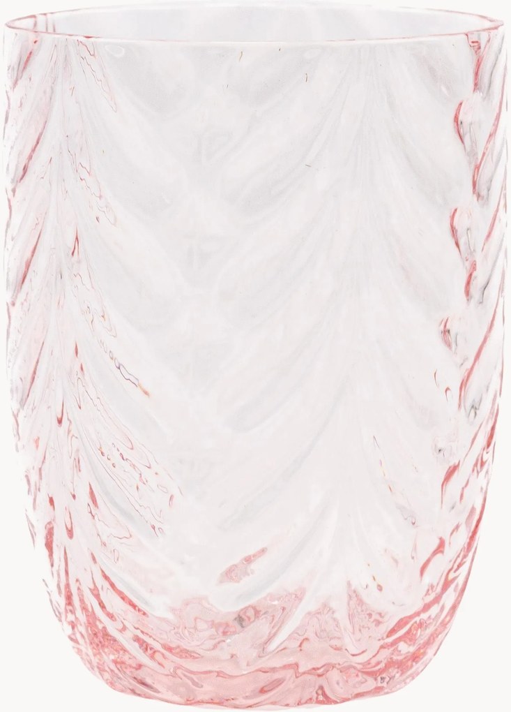 Copos artesanais Wave, conjunto de 6