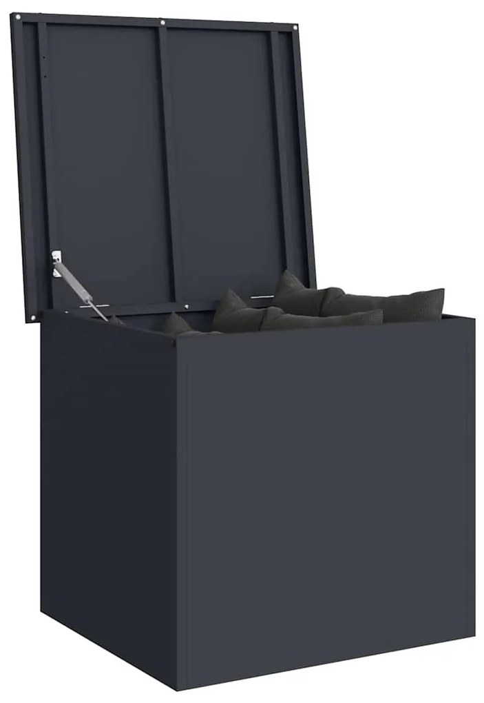 Caixa de Armazenamento Externa Antracite 55 x 50.5 x 50 cm