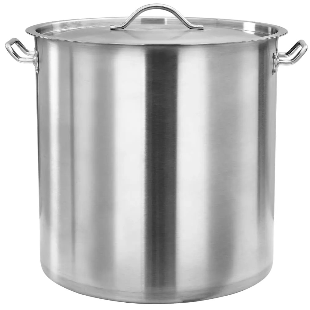 Panela 50 L 40x40 cm aço inoxidável