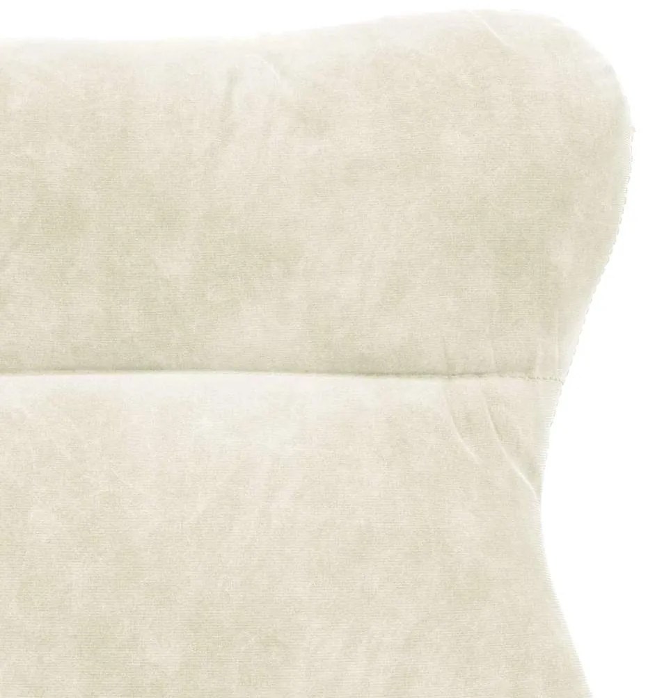 Poltrona relaxante Velvet Creme