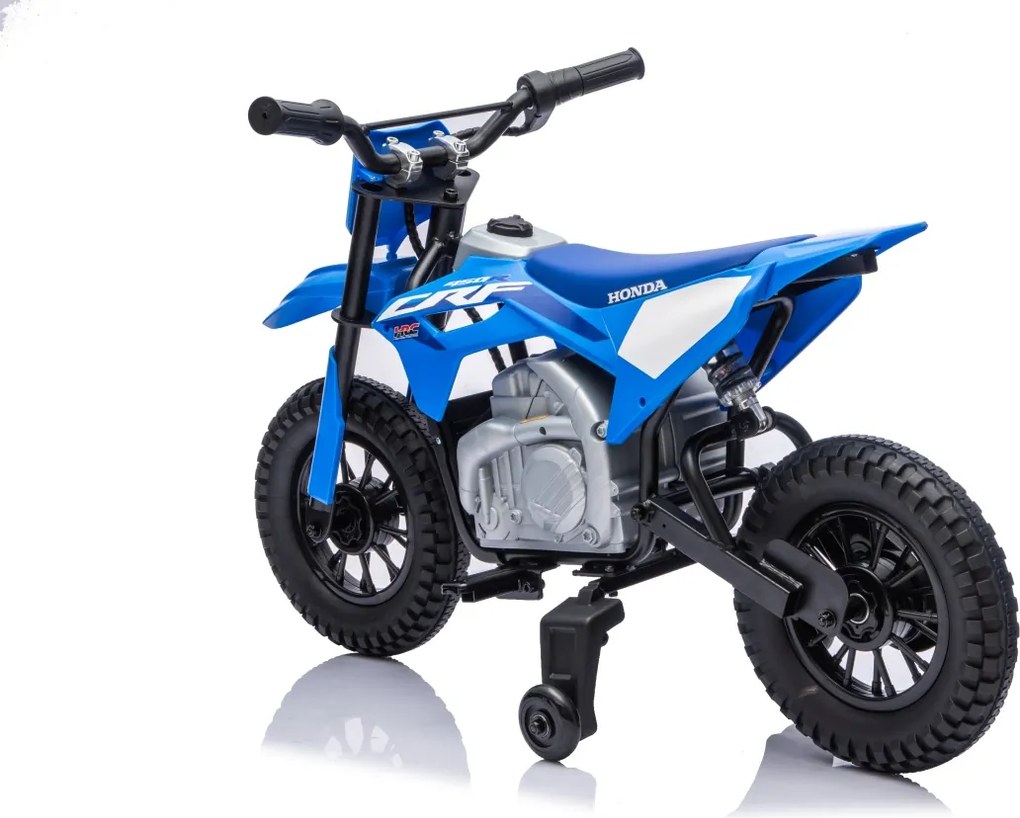 Mota eletrica bateria 12V para Crianças HONDA CFR450R Azul