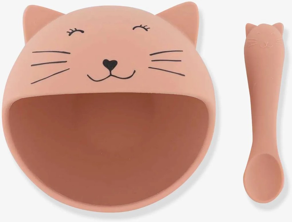 Conjunto refeição TRIXIE Mr. Lion para bebé rosa-pálido