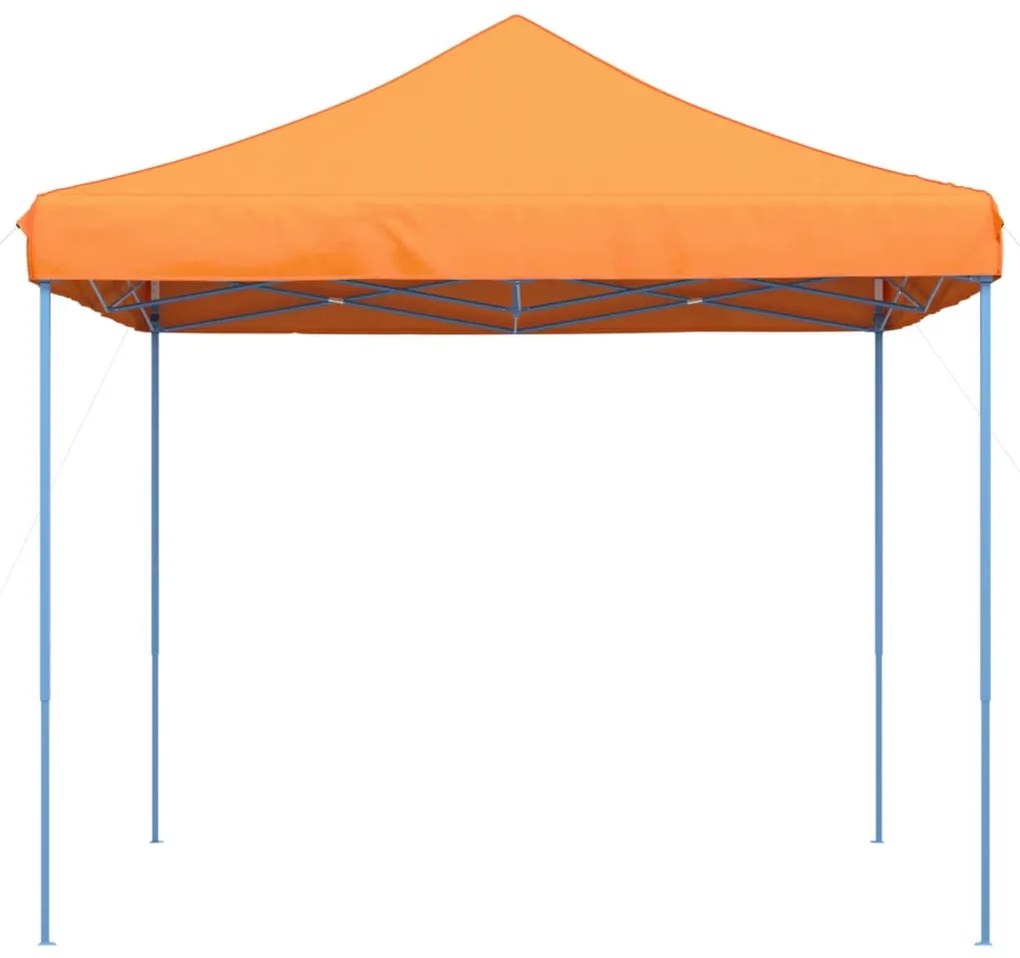 Tenda para festas pop-up dobrável 292x292x315 cm laranja