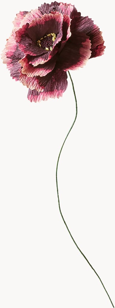 Flor artificial artesanal Peony