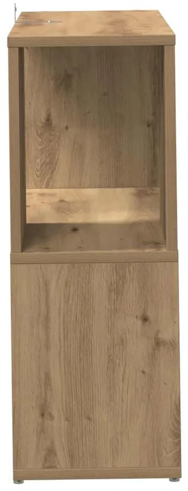 Estante 60x24x63 cm derivados de madeira carvalho artisiano