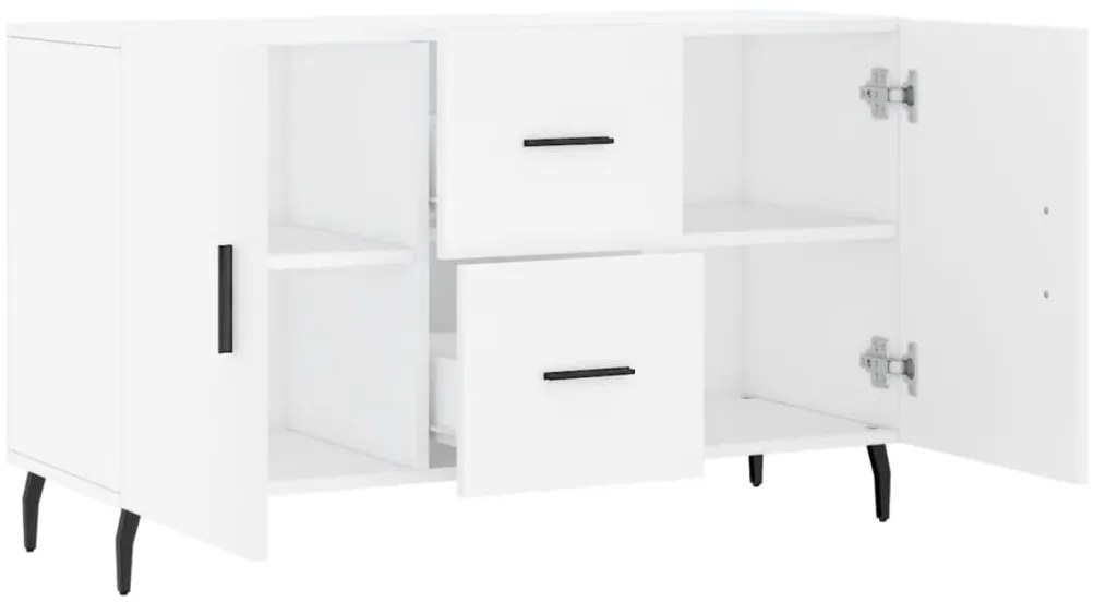 Aparador 100x36x60 cm derivados de madeira branco