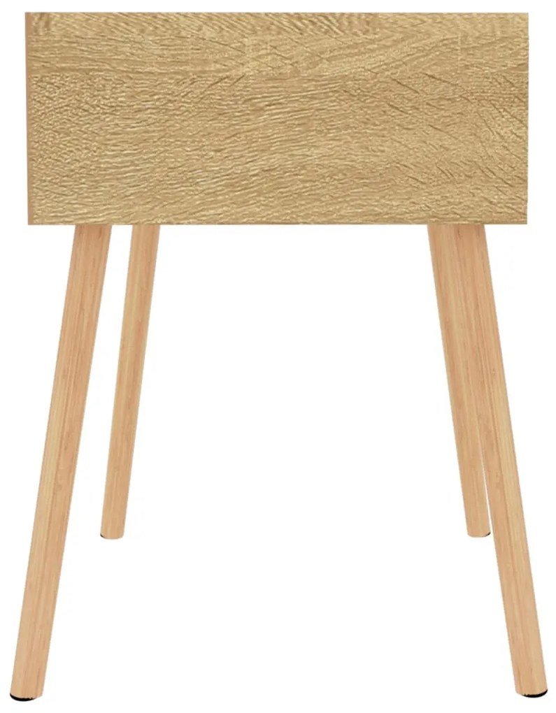 Mesa de cabeceira 40x40x56 cm aglomerado cor carvalho sonoma