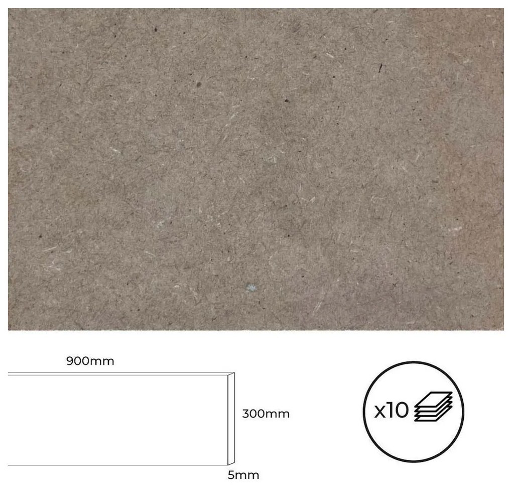 Placa de contraplacado Bertini Madeira MDF 90 x 30 cm (10 Unidades)