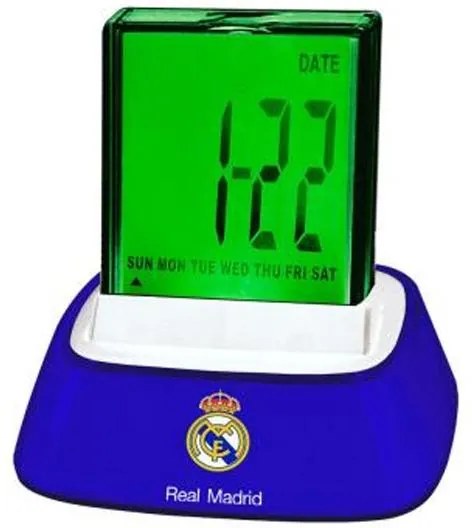 Relógio-Despertador Real Madrid C.F. Leve Som