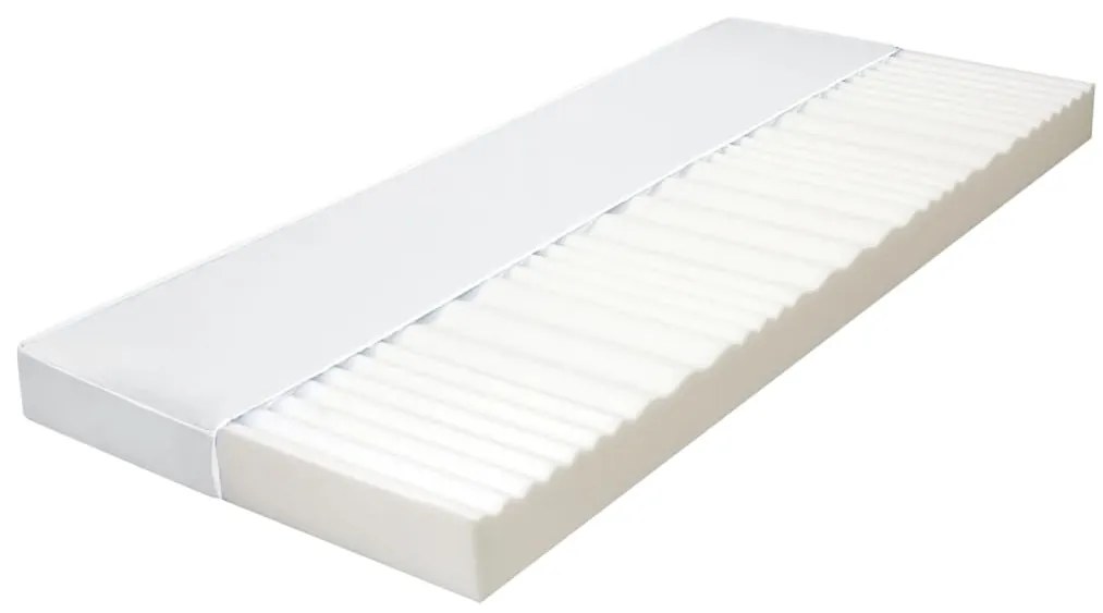 Colchão 160x200 cm 7 zonas espuma PU 10 cm H2 H3