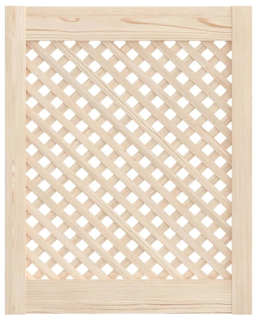Portas de armário design treliça 2 pcs 49,5x61,5cm pinho maciço