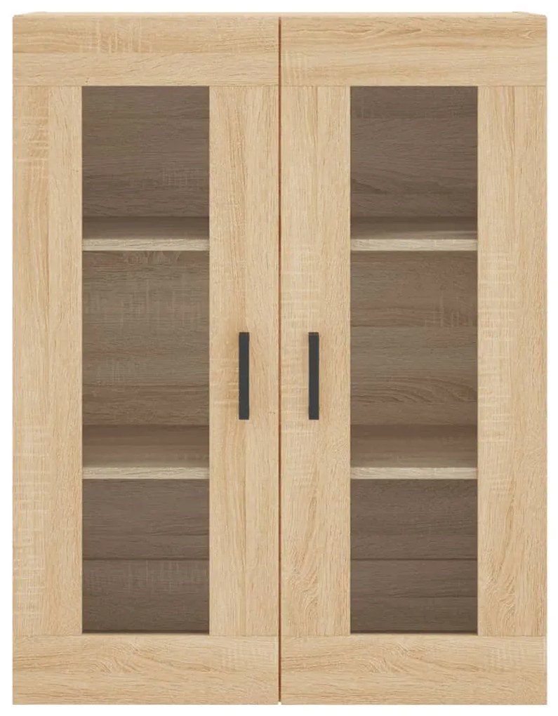 Armário alto 69,5x34x180 cm derivados de madeira cor sonoma