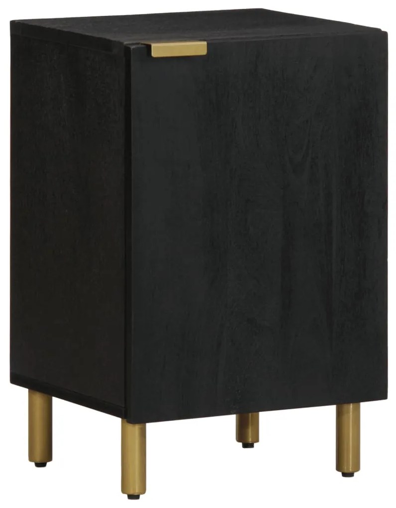 vidaXL Armário de casa de banho 38x33x58 cm deriv. de madeira preto