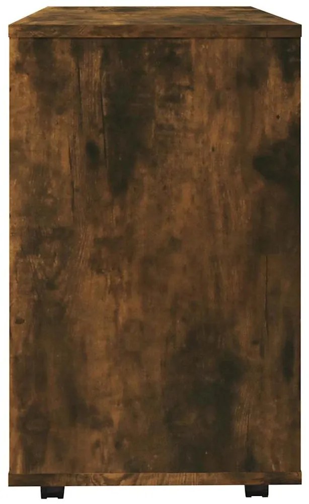 Mesa de apoio 70x35x55 cm derivados de madeira carvalho fumado