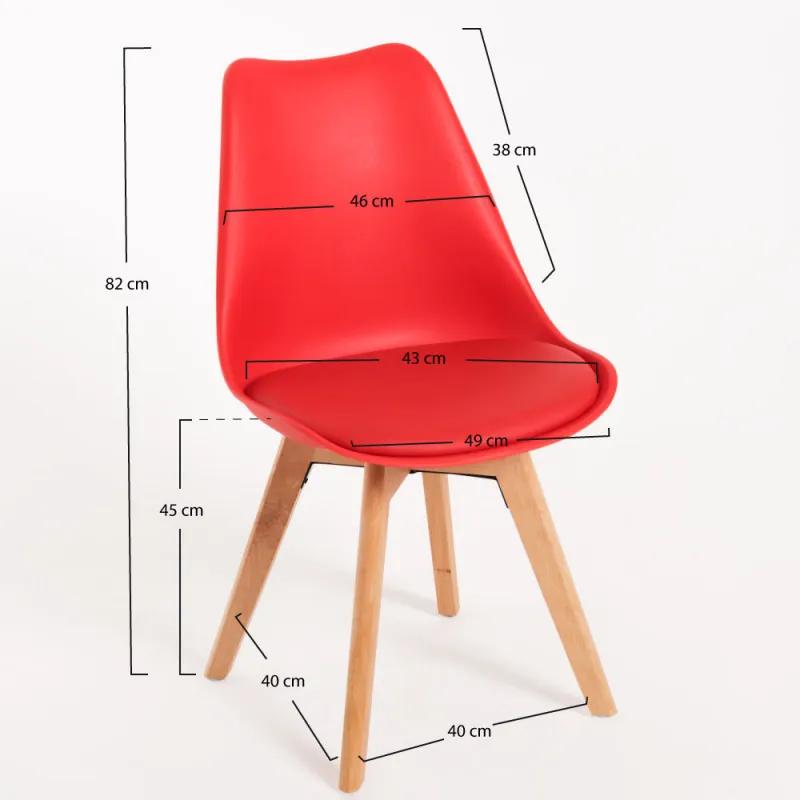 Cadeira Synk Basic - Vermelho