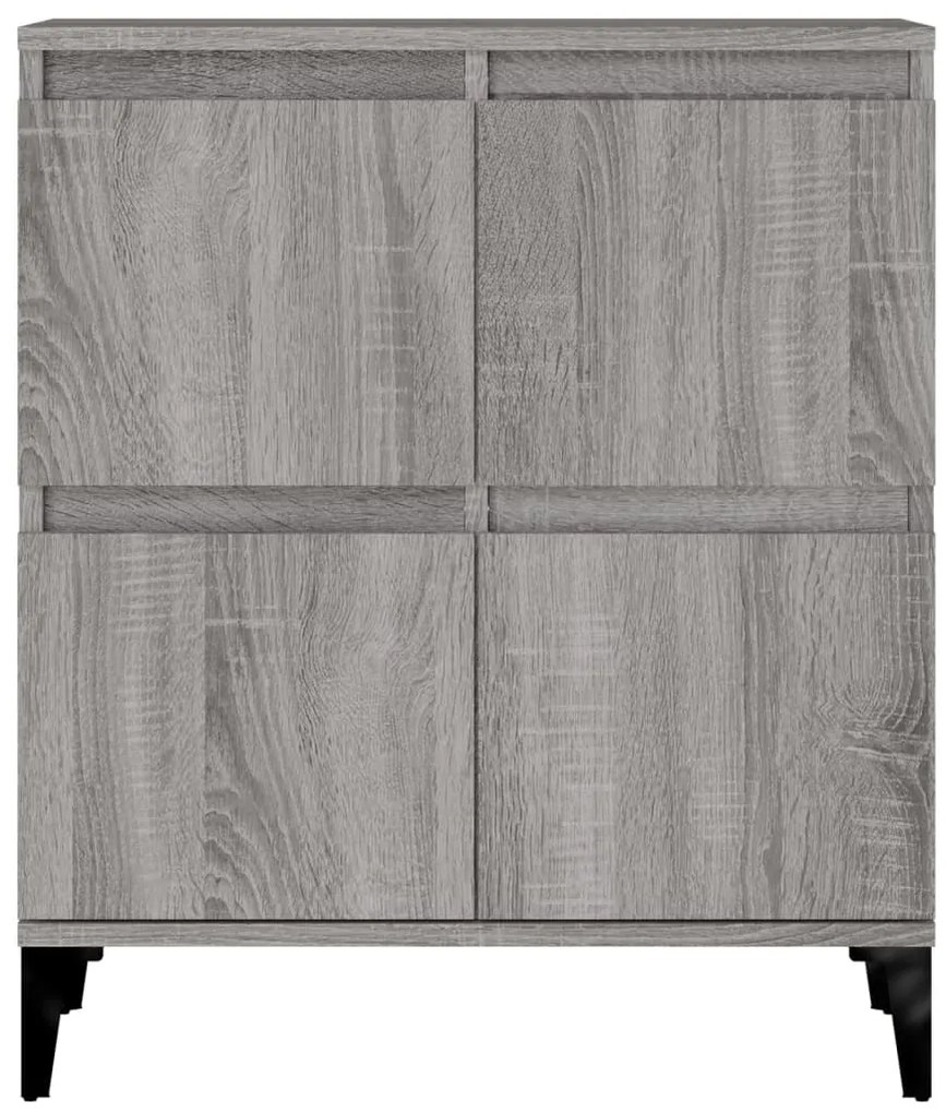 Aparador 60x35x70 cm derivados de madeira cinzento sonoma