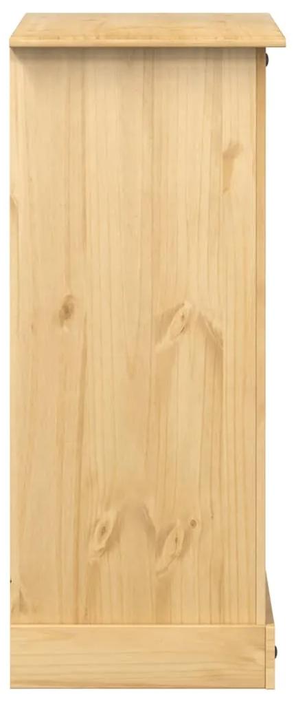 Armário com gavetas Corona 92x48x114 cm madeira de pinho maciça