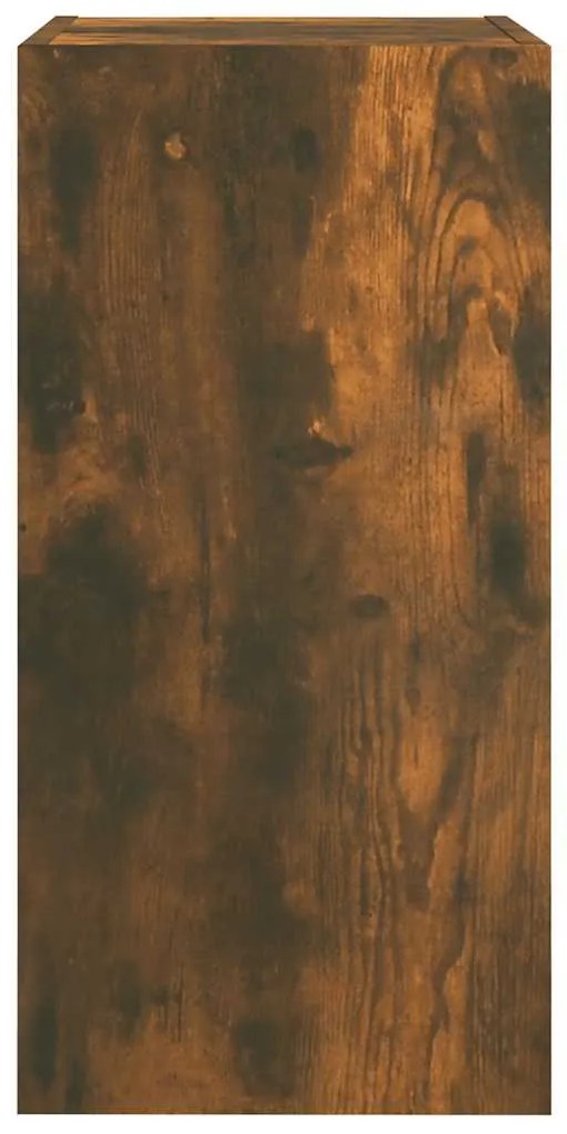 Móvel p/ TV 30,5x30x60 cm derivados de madeira carvalho fumado