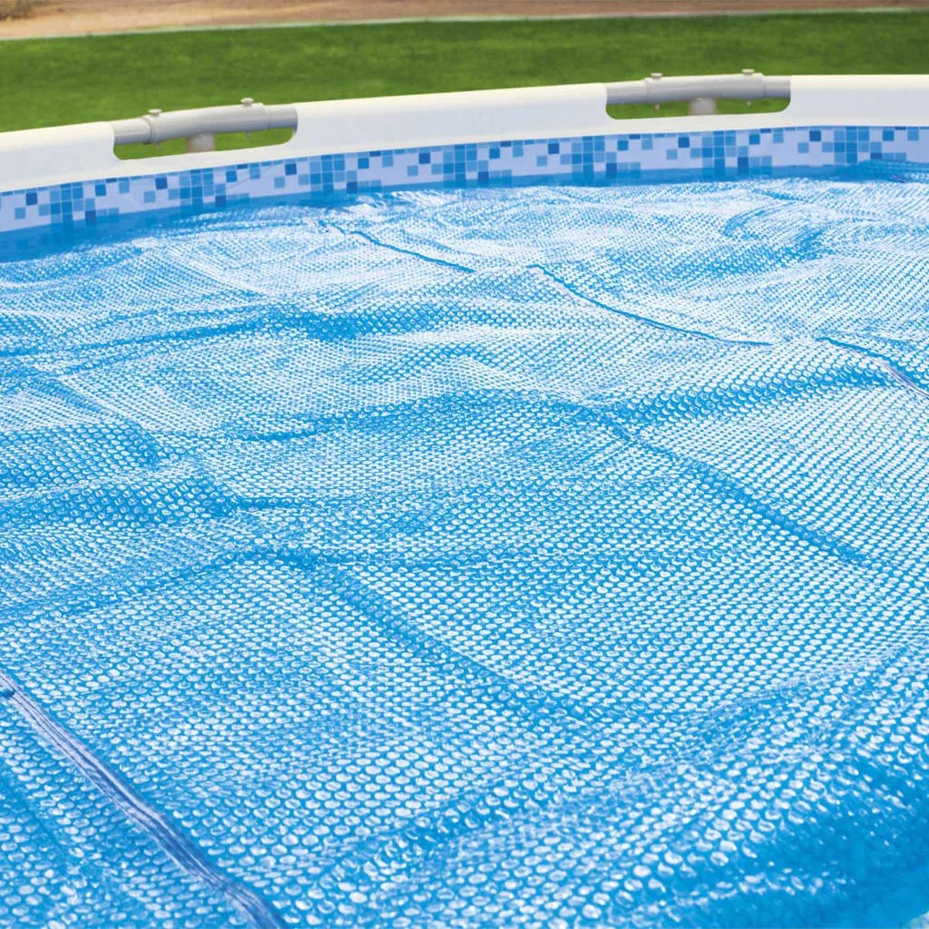 Bestway Cobertura de piscina solar Flowclear 427 cm