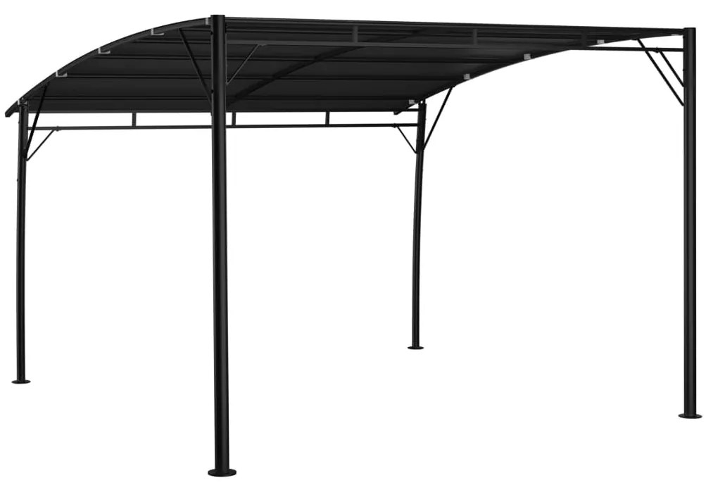 Toldo para-sol de jardim 3x3x2,55 m antracite