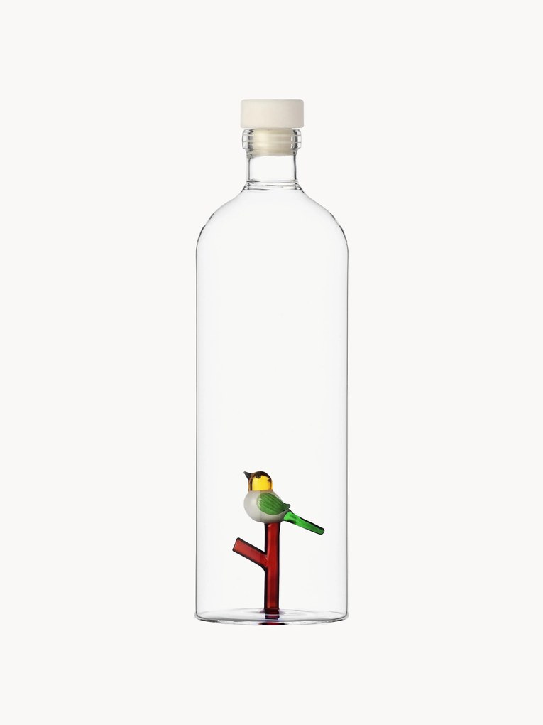Jarro em borosilicato artesanal Bird, 1,1 L