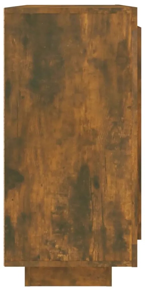 Aparador 92x35x75 cm madeira processada carvalho fumado