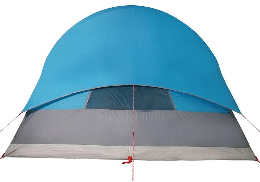 Tenda familiar para 6 pessoas impermeável azul